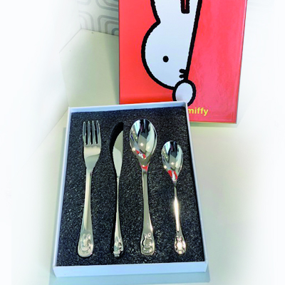 Cornici in argento: Set Posatine 4pezzi Linea Miffy 