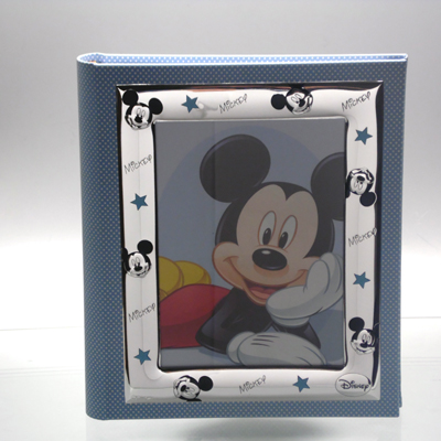 Album Bambino Micky Mouse c/Corn.Stelle Celeste 20x25