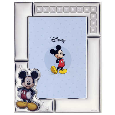 Cornici in argento: Cornice 13X18 MICKEY MOUSE con adesivi