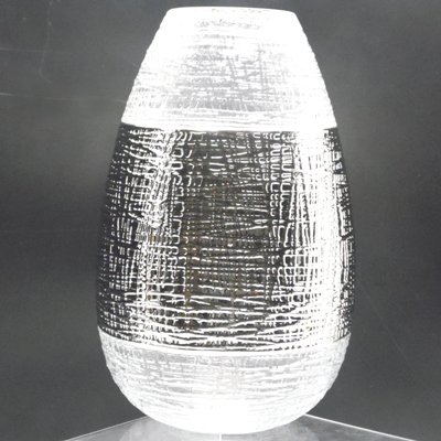 Cornici in argento: Vaso Cristallo Fascia Argento - Filo della Vita - H.Cm.36