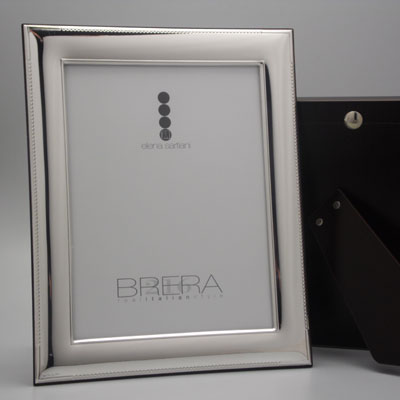 Cornici in argento: Cornice Brera Linea Perlinata in Argento