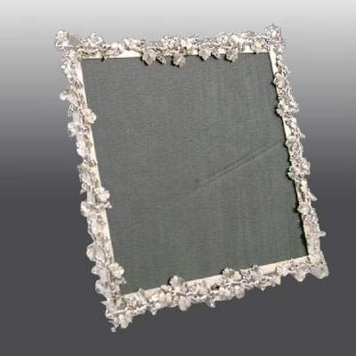 Cornici in argento: Cornice Argento Uva in Fusione quadra 18x18