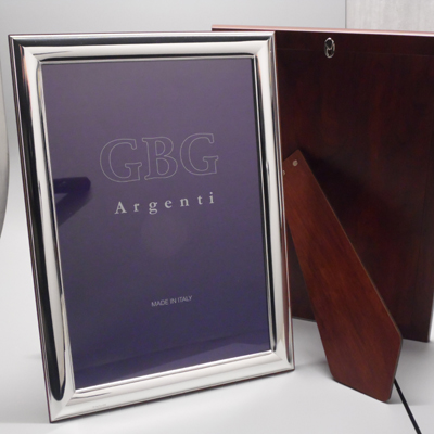 Cornici in argento: Cornice D'Andre Bombata Lucida Rett.