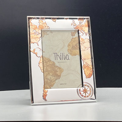 Cornici in argento: Cornice Planisfero in Argento Laminato