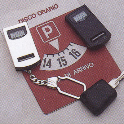 Cornici in argento: Portachiavi Parchimetro Argento Rett.mm35x60