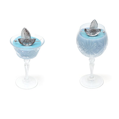 Cornici in argento: Candela Linea Bar Colelction Azzurro Capri by Sequenze