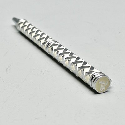 Cornici in argento: Penna Sfera 14cm Intrecciata Avoro