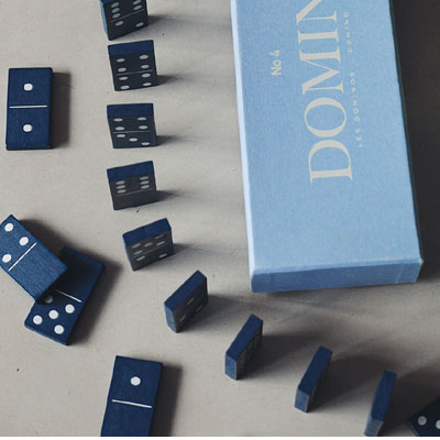 Cornici in argento: Gioco Domino - Design Svedese 