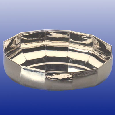 Cornici in argento: Ciotola Ovale Decagonale Argento 12x17