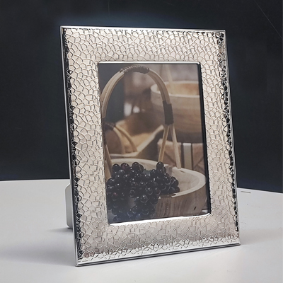 Cornici in argento: Cornice linea mosaico 13x18cm in Argento