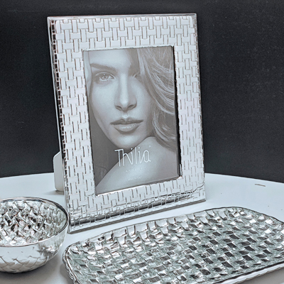 Cornici in argento: Collezione Linea Intreccio in Argento 