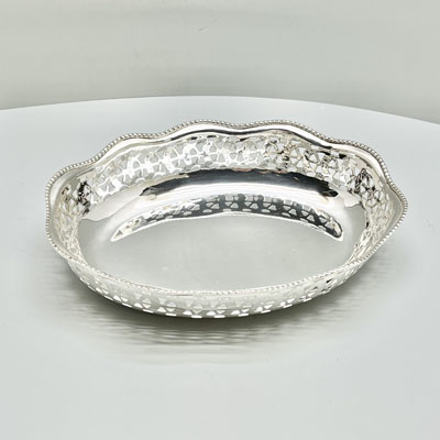 Cornici in argento: Ciotole Ovale Piccola 19x15 cm in Sheffield 3445