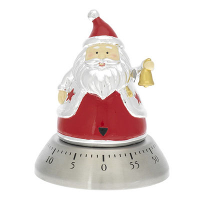 Cornici in argento: Timer Babbo Natale 8x10 Rosso