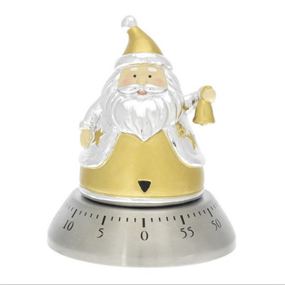 Cornici in argento: Timer Babbo Natale 8x10 ORO