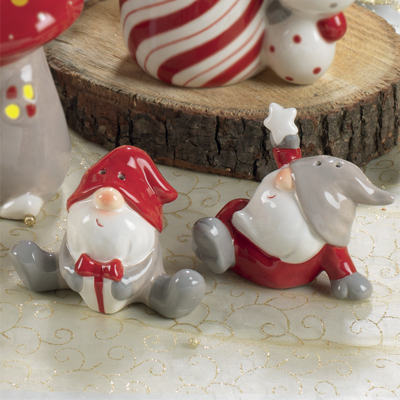 Cornici in argento: Set Sale e Pepe Gnomi in Ceramica h.7cm