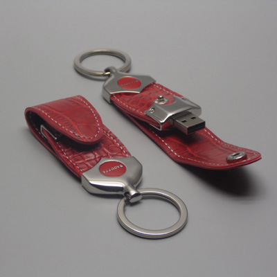 Cornici in argento: Portachiave+Chiavetta Rossa USB 8GB