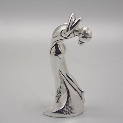 Cornici in argento: Ballerina Danza Moderna Posizione Arcata h.mm.130 