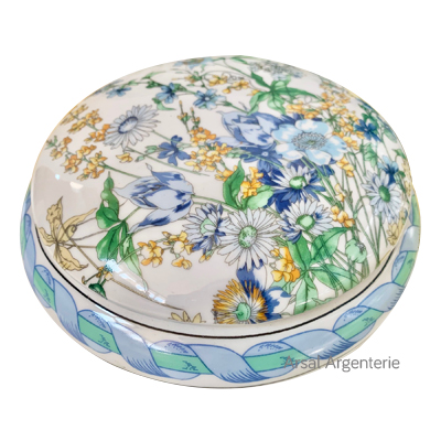 Cornici in argento: Scaola ceramica Linea Blue Flowers d.17cm