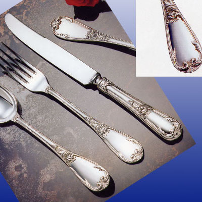 Cornici in argento: Servizio 77 Pezzi Tavola Rococo'