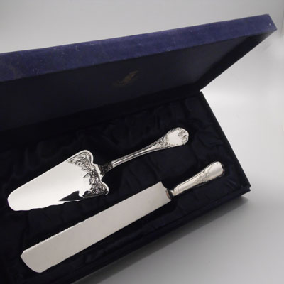 Cornici in argento: Pala + Coltello Dolce Sheffield