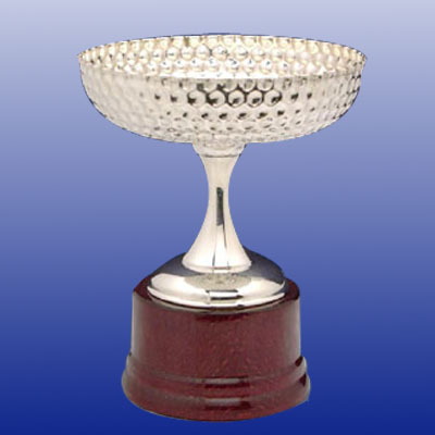 Premi in argento per il golf: coppa tonda